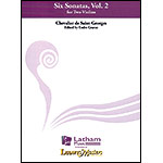 Six Sonatas for Two Violins, Op. Posth., Vol. 2 (Nos. 4-6), score and parts; Joseph Bologne, Chevalier de Saint-Georges (Latham)