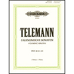 Six Canonic Sonatas for two violins, TWV 40:118-123; Georg Philipp Telemann