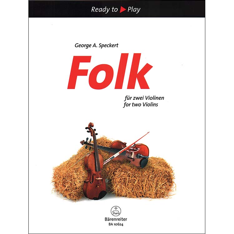 Folk, two violins (arranged by Speckert); Various (Barenreiter Verlag)