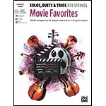 Movie Favorites for solos, duets, and trios, for violin with online audio access (Alfred Music)