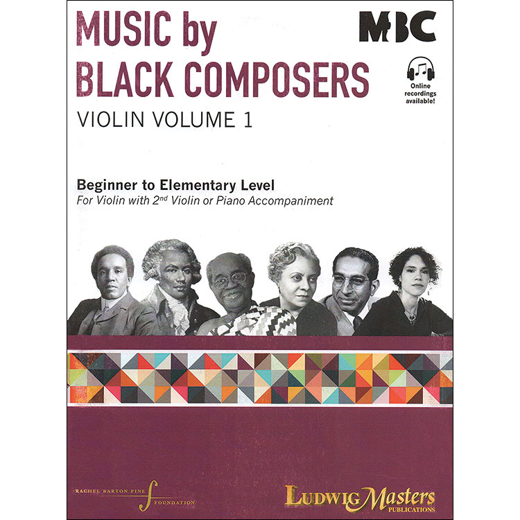 Music by Black Composers, 1 or 2 violins, with piano (Barton Pine); Various (Ludwig)