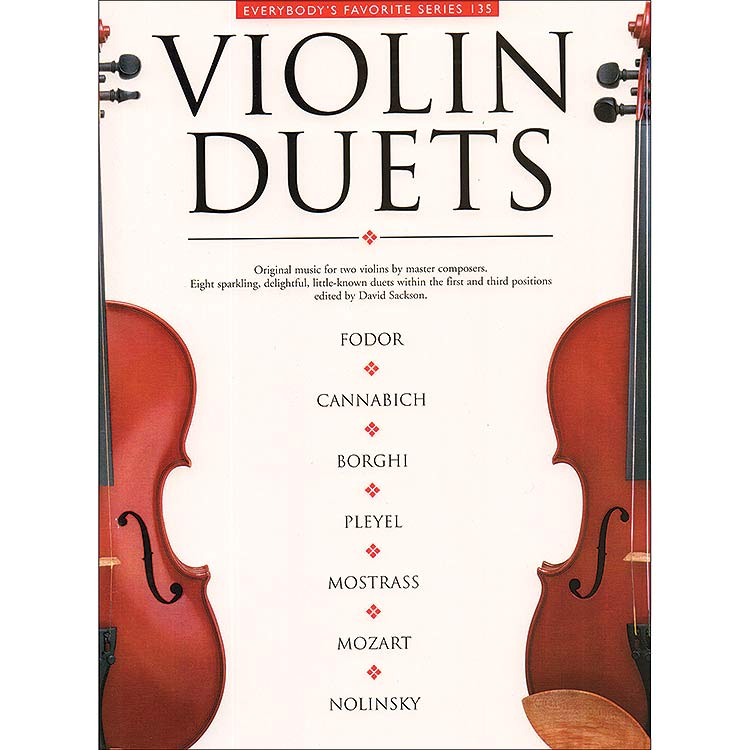 Violin Duets; Various (AMSCO)