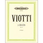 Three Duos, Op. 29, 2 violins; Giovanni Viotti (Peters)