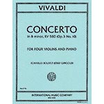 Concerto in B Minor, Op.3 No. 10, RV 580, 4 violins; Antonio Vivaldi (International)