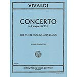Concerto in F Major, No. 34, RV551, 3 violins; Vivaldi (International)