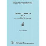 Etudes-Caprices (8), op. 18, 2 violins; Wieniawski (Durand)