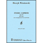 Etudes-Caprices (8), op. 18, 2 violins; Wieniawski (Durand)