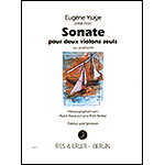 Sonata, op. posthume, for 2 violins; Ysaye (Ries & Erler)