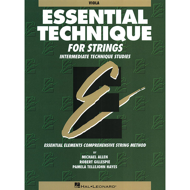Essential Technique (E. E. book 3), viola  (Hal Leonard)