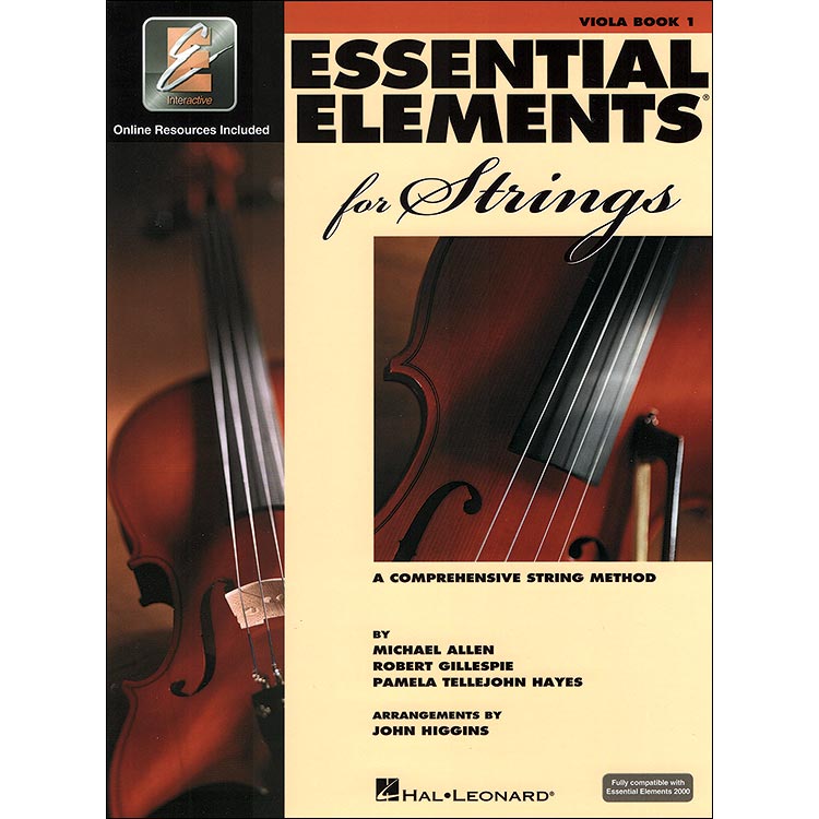 Essential Elements for Strings (New), book 1 with online audio access, for viola (Hal Leonard)