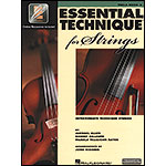 Essential Technique (New), book 3 with online audio access, for viola  (Hal Leonard)