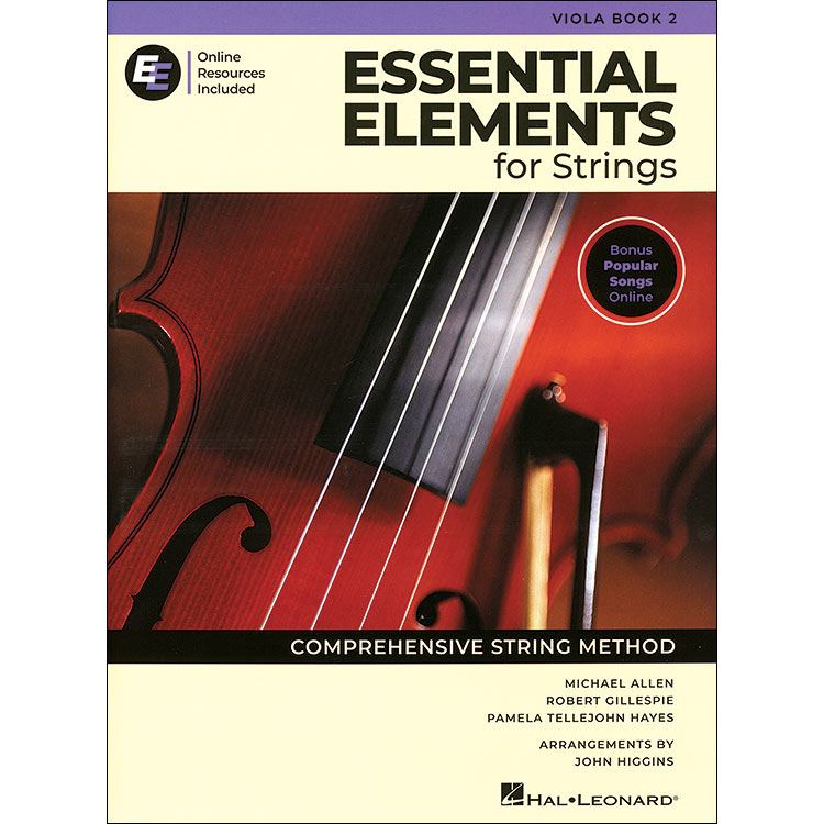 Essential Elements, Book 2 for viola (2025 edition); Allen