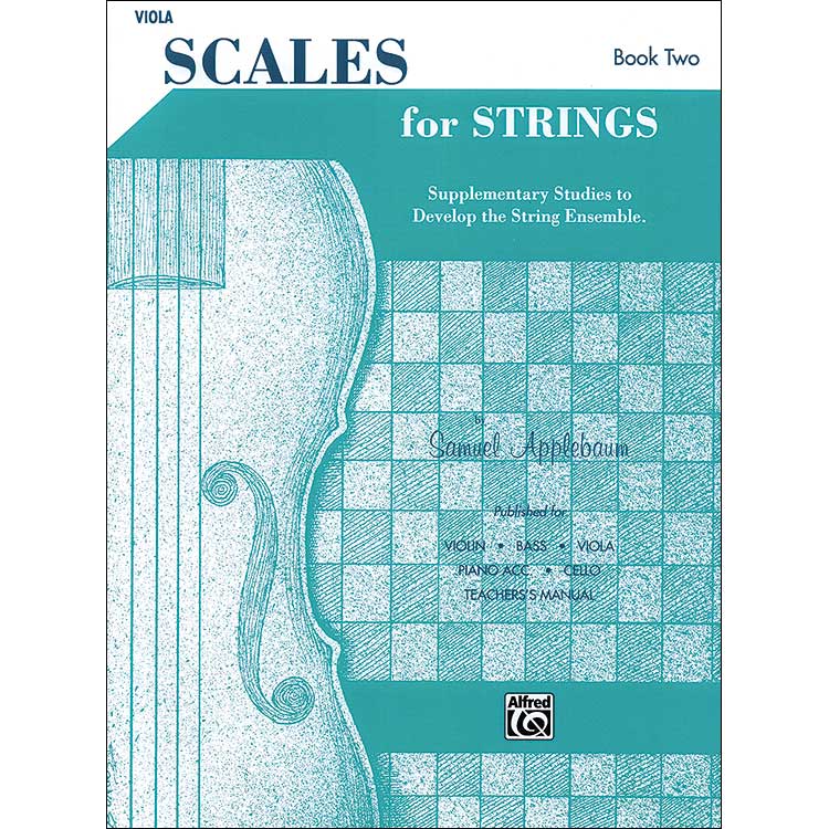 Scales for Strings, book 2, Viola; Samuel Applebaum (Alfred)