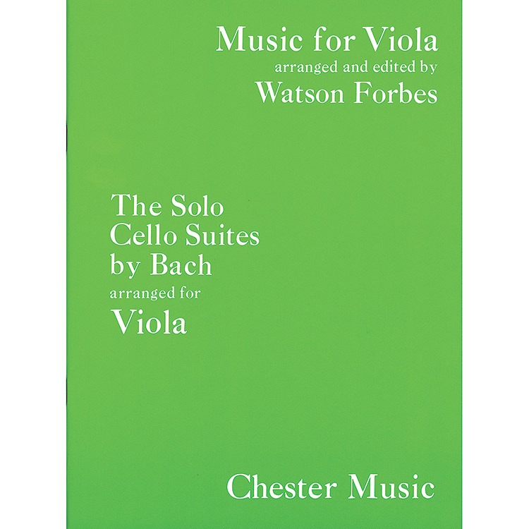 Six Cello Suites for Viola BWV 1007-1012 (Forbes); Johann Sebastian Bach