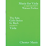 Six Cello Suites for Viola BWV 1007-1012 (Forbes); Johann Sebastian Bach