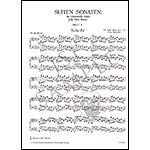 Six Cello Suites for Solo Viola, vol.2 (nos.4-6, BWV 1007-1009) (urtext); Johann Sebastian Bach (Hofmeisrer)