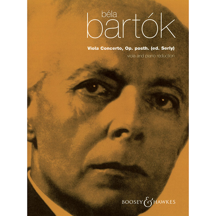 Viola Concerto, Sz. 120 (Serly/Primrose); Bela Bartok