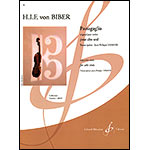 Passacaglia for solo viola; Heinrich Ignaz Franz von Biber (Gerard Billaudot)