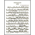Passacaglia in C Minor for solo viola; Heinrich Franz von Biber (Peters)