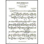 Deux Morceaux: Nocturne and Cortege for viola and piano; Lili Boulanger