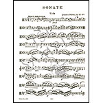 Sonatas, op. 120, nos. 1 and 2, viola and piano; Johannes Brahms (C. F. Peters)