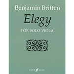 Elegy for solo viola; Benjamin Britten