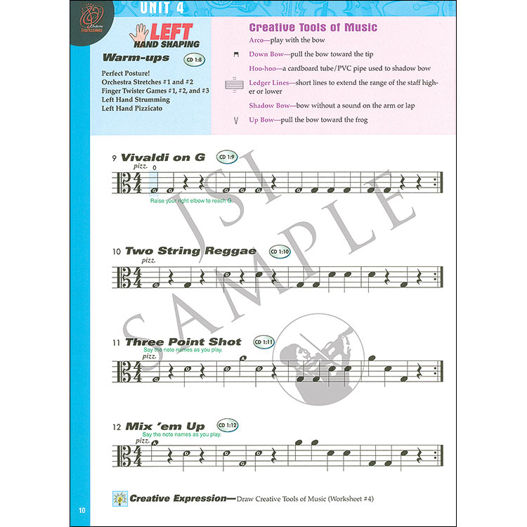 Orchestra Expressions Book 1 for viola, with online audio; Brungard