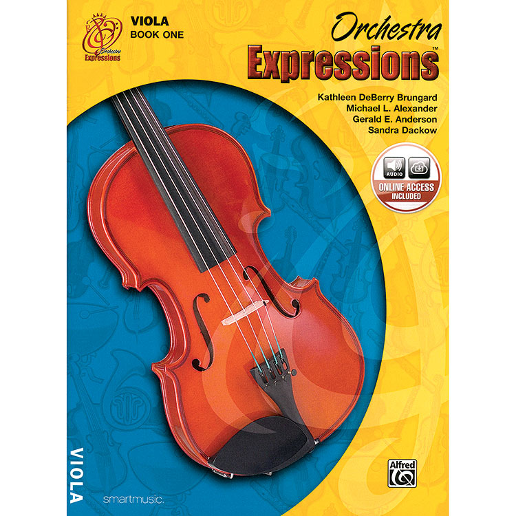 Orchestra Expressions Book 1 for viola, with online audio; Brungard (Alf))
