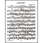Forty-One Caprices, op. 22, viola; Bartolomeo Campagnoli (C. F. Peters))