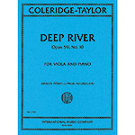 Deep River, Op.59, No. 10 for viola and piano; Samuel Coleridge-Taylor