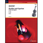 Etudes and Caprices, op. 35, viola; Dont (Schott Editions)