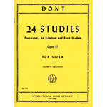 Twenty-Four Studies, op.37, viola; Dont (Int)