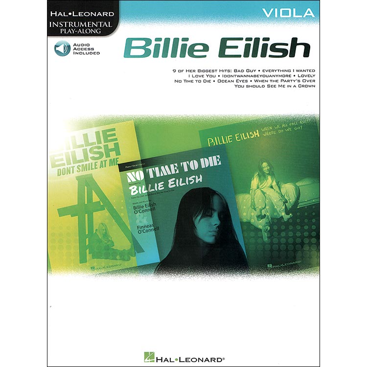 Billie Eilish for viola with online audio access (Hal Leonard)