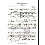 Salut d'Amour, opus 12 for viola and piano; Edward Elgar (International)