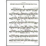 Fifteen Characteristic Studies, viola; Lillian Fuchs