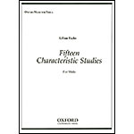 Fifteen Characteristic Studies, viola; Lillian Fuchs