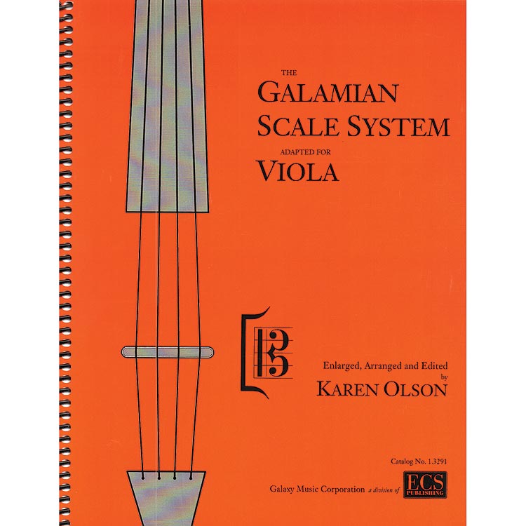 Scale System for Viola; Galamian/Olson (Galaxy)