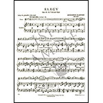 Elegie in G Minor, op. 44 for viola and piano; Alexander Glazunov (International Music)