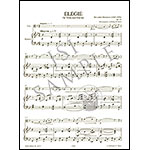 Elegie in G Minor, op.44 for viola and piano; Alexander Glazunov (Peters Edition)