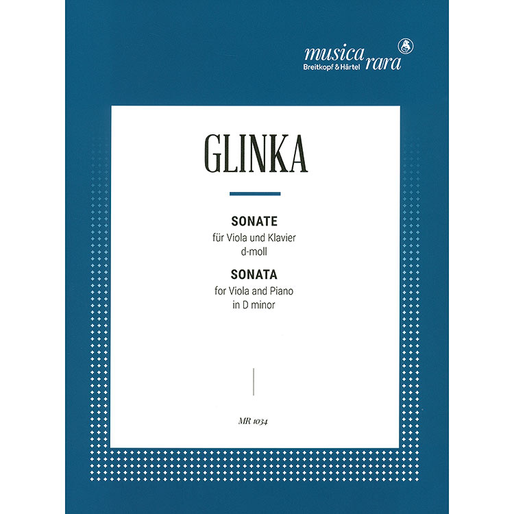 Sonata in D Minor for Viola; Glinka (Brt)
