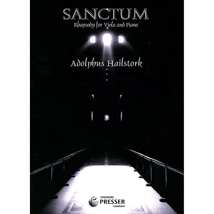 Sanctum: Rhapsody for Viola & Piano; Adolphus Hailstork