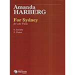 For Sydney, for solo viola; Amanda Harberg (Theodore Presser)