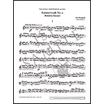 Kammermusik No. 5, Op.36/4 for viola and piano; Paul Hindemith