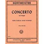 Concerto in D Major, viola and piano;  Franz Anton Hoffmeister (International)