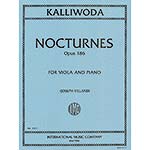 Six Nocturnes, op. 186, viola and piano; Johannes Kalliwoda (International)
