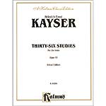 Thirty-Six Studies for the Viola, op. 43; Heinrich Ernst Kayser (Kalmus)