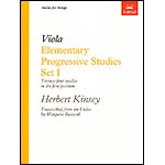 Elementary Progressive Studies, Set. 1, viola; Herbert Kinsey (ABRSM)