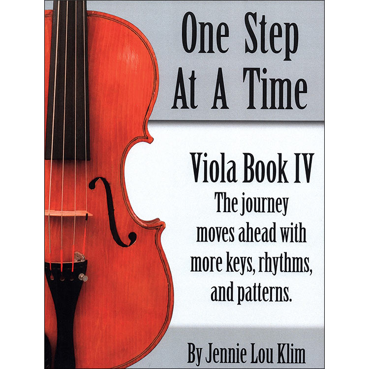 One Step at a Time, book 4, viola; Klim (JLK)