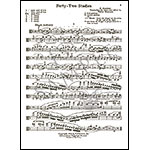 42 Studies, viola; Kreutzer (Sch)