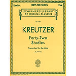 42 Studies, viola; Kreutzer (Sch)